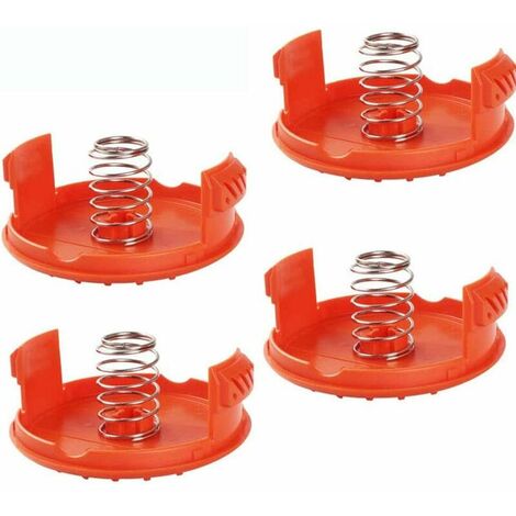 AlwaysH 4pcs Coil Caps,Compatible Springs Spare Parts Accessories,Compatible Springs Spare Parts Accessories,Strong and Durable ABS Coil Caps for (1/5)