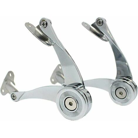 2PCS Cabinet Cabinet Furniture Lift Door - Folding Cover Support Hinge Buffer Damper 75 ° / 90 ° / 100 ° (1/5)