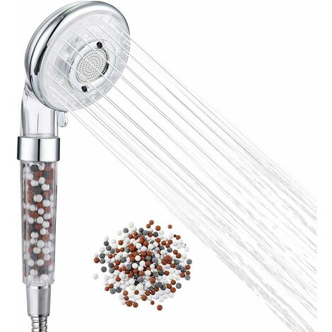 Shower Head, Anti-Limescale Filtering Shower with 7 Water Outlet Modes (1/5)