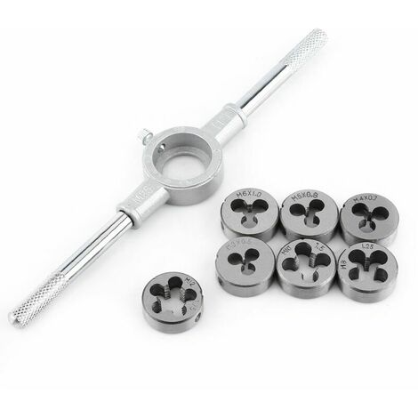 8pcs Taps and Dies Metric Die Wrench M25 (1/5)