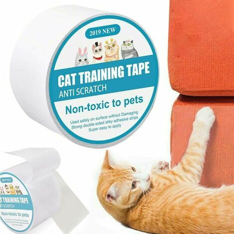 Cats Transparent Scratch Protection Anti-scratch Adhesive Tape Furniture Sofa Sofa Protector 6.35cm  10m