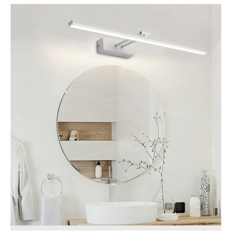 BARCELONA LED Bathroom Mirror Wall Light LED 50 Cm 10 W Neutral White Bathroom Wall Light IP44 Waterproof Fixture On Mirror, Furniture Or Wall - View #2