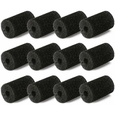 Polaris Pool Cleaner Parts, 12 Pack - Replacement Sweep Hose Tail Scrubbers, Backup Filter Parts for Pool Cleaner (1/5)