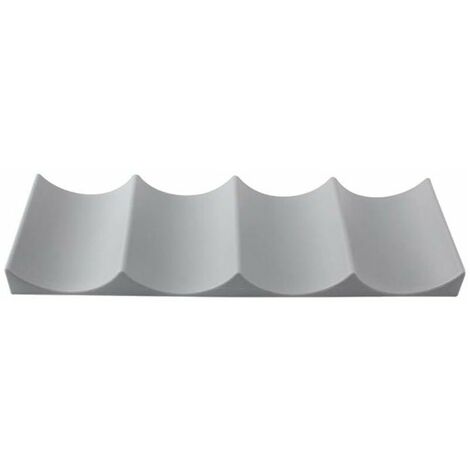 European Style Wine Rack Plastic Wine Bottle Display Stacking Mat Can Easily Stack Kitchen Cabinet Reco.ukigerator Storage Rack (Dark Gray) (1/5)