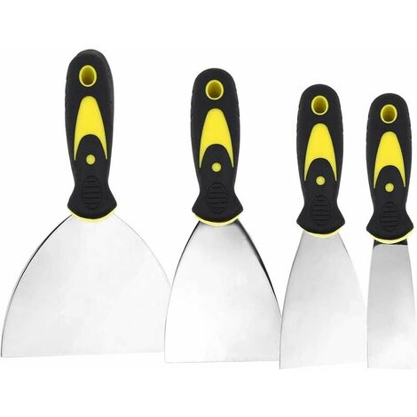 Putting Knife Putting Knife, DIY Spatula, Stainless Steel Spatula Set Putting Knife 50, 75, 100, 150mm 4 Pieces (1/5)