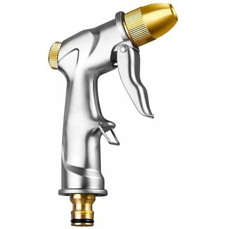 Metal Sprinkler Gun Watering Can, Easy Flow Control Knob, Professional High Pressure Garden Sprayer, Powerful for Car Wash, Garden Watering (1/5)