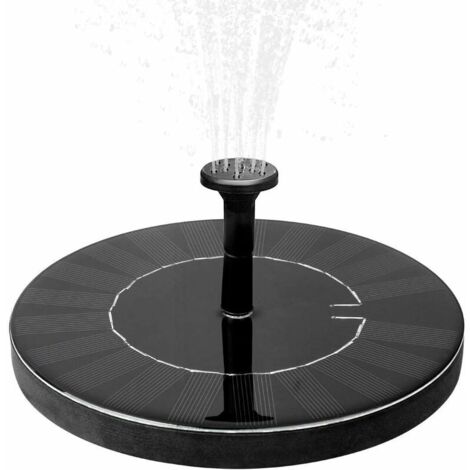 Solar Fountain with Battery, 1.5W Outdoor Garden Fountain, Water Fountain, Garden Decor, Mini Water Pump, Solar Pump with Battery, Outdoor Pond Pump, Modern Fountain Kit