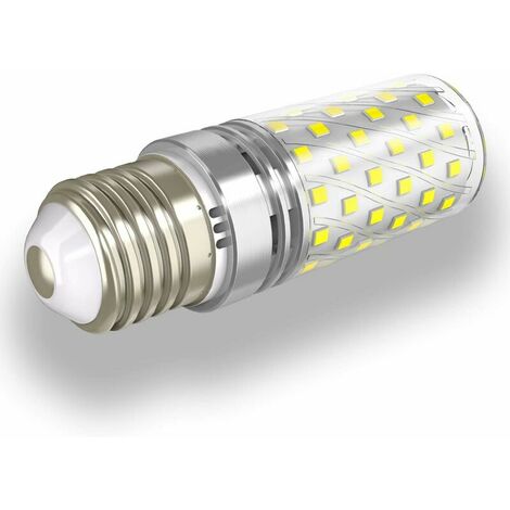 E27 LED Bulbs Cold White 12W 6000K 1400LM Bulb But Equivalent 100W Halogen Bulb, E27 Led Candelabra Bulb E27 Edison Led Lamp Non Dimmable, Set of 4 [Energy class A +] (1/4)