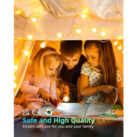 Meteor-Shaped Christmas Light Decoration - 80 LED Lights With 8 Modes, IP44 Waterproof For Indoor/Outdoor