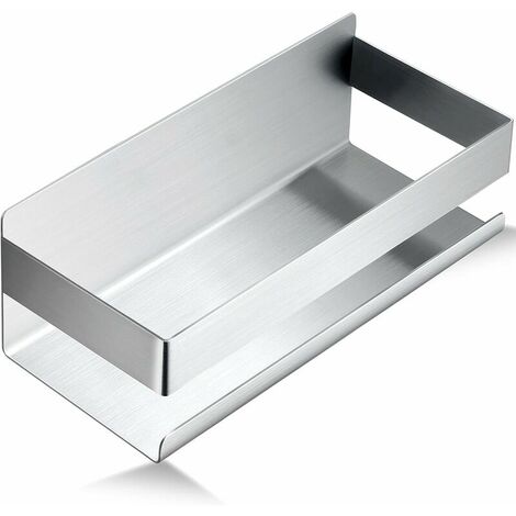 Self-Adhesive Shower Shelf Drill-Free Shower Basket Bathroom Shelf Stainless Steel SUS304