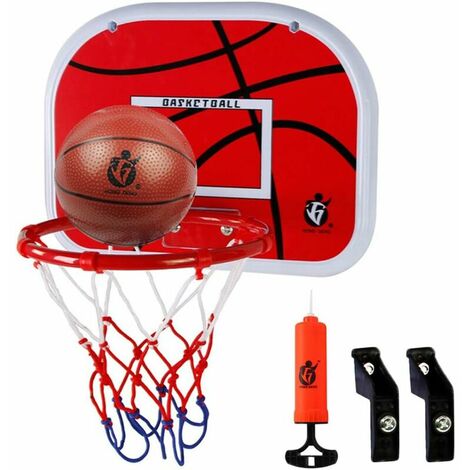 Children's Basketball Basket with Ball, Mini Indoor Sports Toys for Office Bedroom (1/5)
