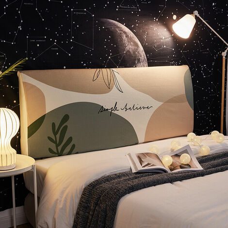 Headboard Covers, Dustproof Protector for Upholstered Headboard (C, Headboard Length: 70cm-220cm)
