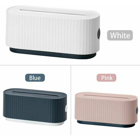Other Storage Energy Storage Box Ventilated Heat Dissipation Large Capacity Socket Wire Storage Box, Pink