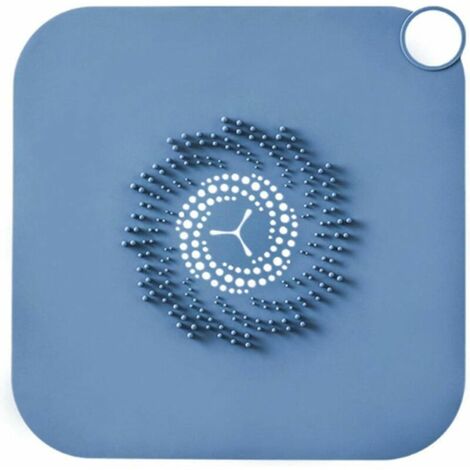 Silicone Drain Hair Catcher Sink Strainer Bathroom Shower Sink Stopper Home Drain Cover Pads Hair Filter