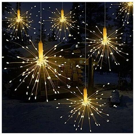 LED Fireworks Light, Copper Wire LED Light, Christmas Sparkling Lights Waterproof Remote Control for Bedroom, Garden, Patio, Wedding, Party, DIY Decoration