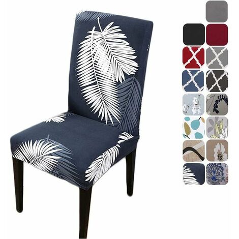 Chair Covers Slipcover Chair Cover Washable Softness for 4 PCs Elastic Installation Chair Protector (1/4)