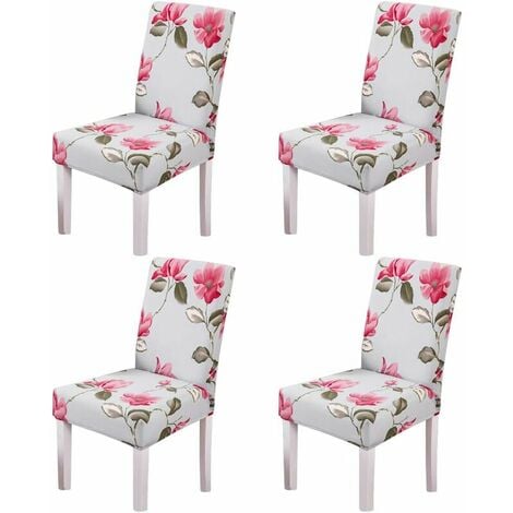 Dining Chair Seat Cover Sewing Pattern 4PCS Stretch Removable