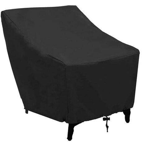 Patio Chairs Cover Oxford Cloth Waterproof Dust-proof Sofa Furniture Cover Deep Seat Cover Protector for Outdoor Open Air Balcony Wicker Chair Lounge (1/4)