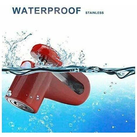 Disc Brake Lock Electric Scooter Lock Accessory Anti-Theft Steel Wire Lock Wheel Lock M367 with Reminder Rope