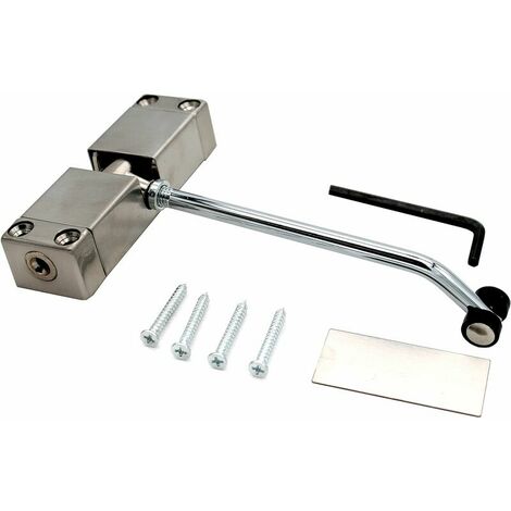 Automatic Door Closer Closer Door Buffer Simple Small House Invisible Automatic Door Closer Closer Adjustable Door Closer (1/5)