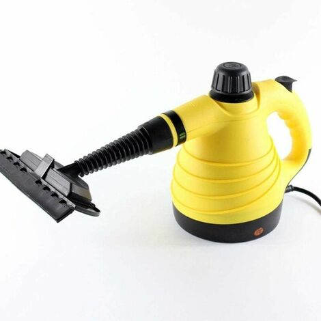 6 Brush Types Handheld Pressurized Steam Cleaner Chemical-Free Steam Cleaning for Stain Removal Carpet Curtains Steam Cleaners Bed Bugs