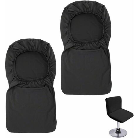 Bar Stool Cover with Stretch Back for Swivel Dining Chair (1/5)