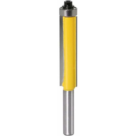 Woodworking Milling Cutter Extra-long Razor Bit Straight Bit-76.2mm, with 8mm Handle (8mm 1/2 Inch 50mm) (1/5)