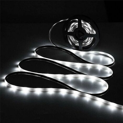 Outdoor waterproof solar light strip, automatic on / off, 2 modes, flexible and cutting table, self-adhesive, 5 m 150 LEDs light strip window staircase roof terrace not Warm white