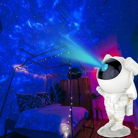 Star Light Projector, Astronaut Galaxy Projector Light avec télécommande Luminosité réglable Multiple Night Light Projecteur pour enfants Adultes Chambre à coucher, Fête, Décoration de chambre (1/5)