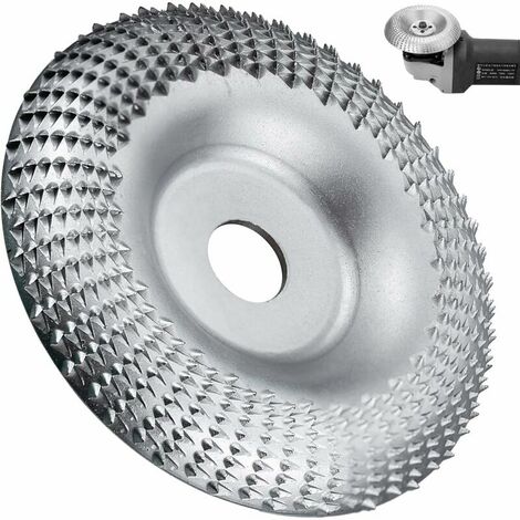 Angle abrasif roue disques, disque-râpe pour meuleuse, disque bois