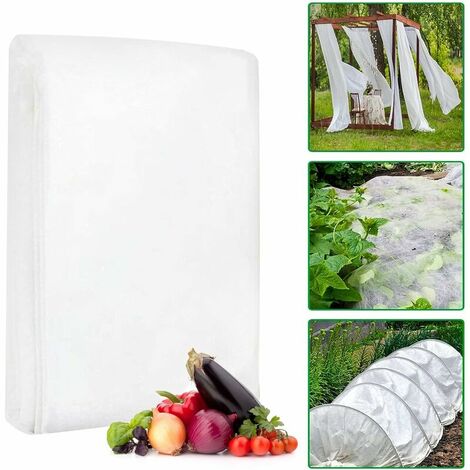 Polaire de Protection Contre Le Froid et Le Gel de Haute qualité pour Les Plantes  Couvre-Plantes Accessoires de décoration de Jardin Une pièce 1.55M (1/5)