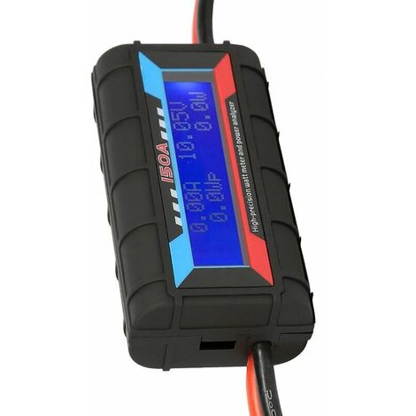 150A Haute Precision Wattmetre Detecteur Puissance Analyseur Rc Modele Courant Tension Puissance, Bleu (1/5)