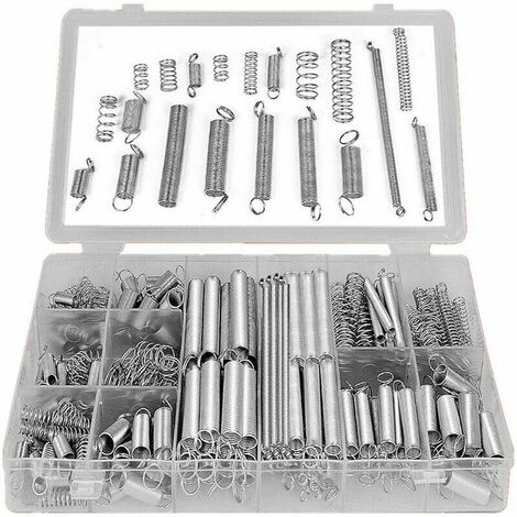 Ressorts de Traction et Compression Coffret Assortiment Ressorts - 200 Pi&egraveces