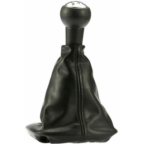 Kit de remplacement en cuir pour pommeau de levier de vitesse à 5 vitesses pour PEUGEOT 207 307 406 (1/5)