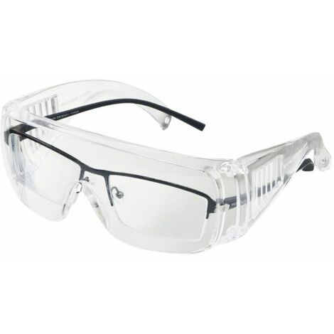 Lunettes de sécurité pour porteurs de lunettes, protection contre le vent et les UV, lunettes de vision intégrale, lunettes de protection EN166, lunettes de protection contre le meulage pour la condui (1/5)
