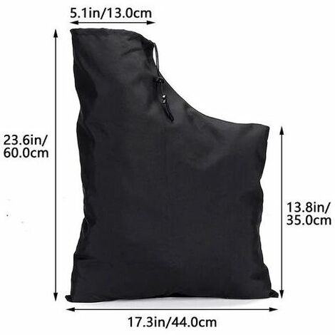 Sac D'Aspirateur De Souffleuse à Feuilles Sac Pour Aspirateur Souffleur Sac D'Aspirateur De Souffleuse RéSistant Corrosion Sac Broyeur Souffleur Sac Collection (1/4)