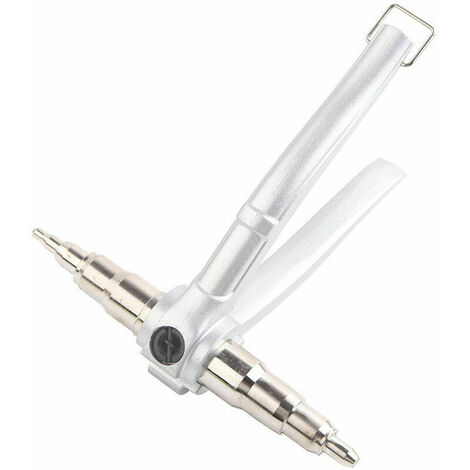 Extenseur manuel Climatiseur Réfrigération Installer Réparation Tube Expandeurs Cuivre Tube Outil d'expansion à la main, Argent Autre outil du menuisier