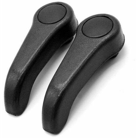 Remplacement des poignées de siège pour Renault Clio MK2 Hatch Back Adjust Lever Handle Pull Set (noir) - Le noir (1/5)