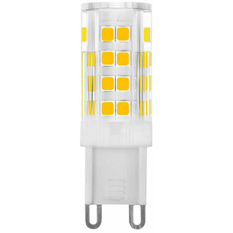 G9 LED Lampe Ampoules, Blanc Chaud 3000K 5W G9 LED Ampoule Lumiere équivalent aux ampoules halogènes de 40 W 420 lumens not dimmable, lot de 5 [Classe énergétique A+] (1/4)
