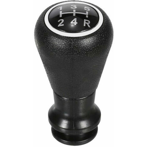 Remplacement de la tête du pommeau de levier de vitesse à 5 vitesses pour PEUGEOT 106 206 306 406 207 307 407 408 508 605 607 807 - Le noir (1/5)