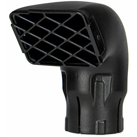 Air Ram Snorkel Heads Top 3.5'' Compatible avec TOYOTAs Landcruiser VDJ76/78/79 - Le noir