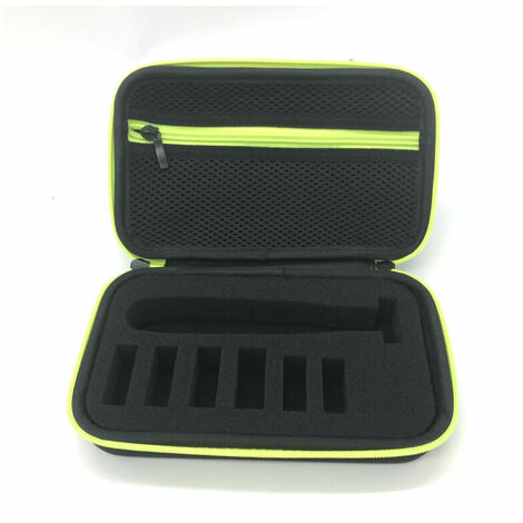 Étui pour Philips Philips OneBlade Pro Housse, EVA Coque Voyage Rigide avec éponge Sac de Rangement per One Blade(version maille noire) (1/5)