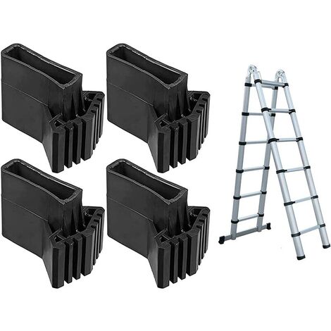 Pcs,Replacement Ladder Feet,Rubber Ladder Feet,Ladder Safety Feet,Ladder Protective Cover,Ladder Accessories,For Telescopic Ladder,Herringbone Ladder