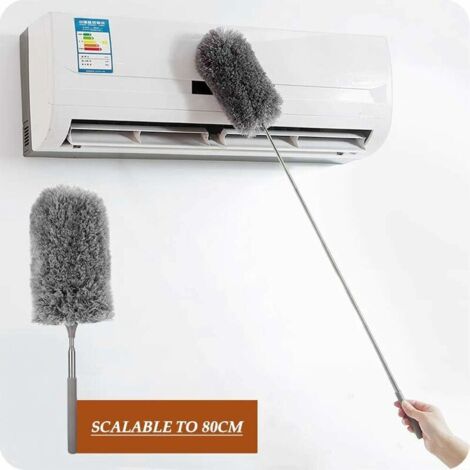 Plumeau Télescopique Microfibre - Longueur Ajustable 25 à 37 Pouces - Marque Household Trends - Neuf