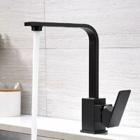 Kitchen mixer tap sink faucet 360° rotatable sink faucet Sink faucet black