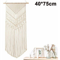 Tassel Wall Hanging, Macrame Wall Hanging Handwoven Wall Art Macrame Tapestry for Bedroom Office Home Wall Decor