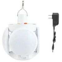 Rechargeable Solar Light Bulb Night Market Stall Lighting Street Stall Lighting LED Football Light Power Outage Emergency Light Folding Light