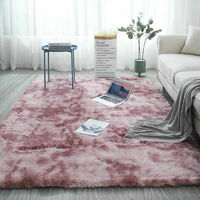 160x230cm Fluffy Shaggy Soft Rug Living Room Bedroom Floor Mat Pink