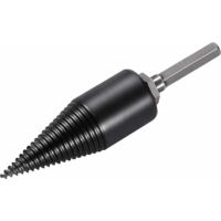 32mm Log Splitter Wood Splitter Heavy Duty Drill Screw Cone Conductive Fire Wood Splitter Splitting Wood Cone Bit (Small)