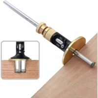 Outil de traçage - Couteau de menuiserie - Outil de menuiserie - Marquage des roues - Pour bois dur (alliage d'aluminium et laiton)